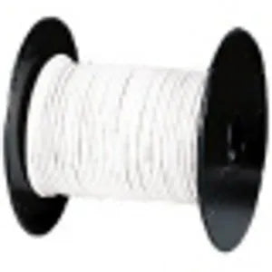 EAST PENN MANUFACTURING Primary Wire 12 Gauge -white - 02473