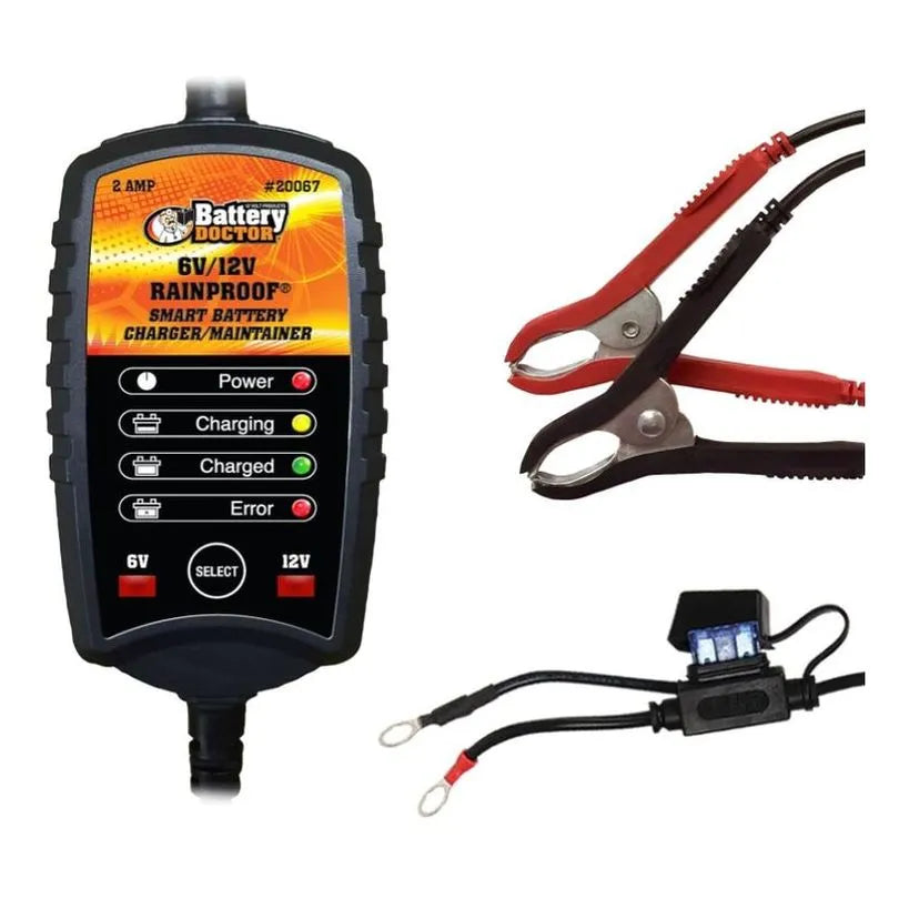 WIRTHCO ENGINEERING INC. Battery Doc 6/12V 2 Amp Rainpr - 20067