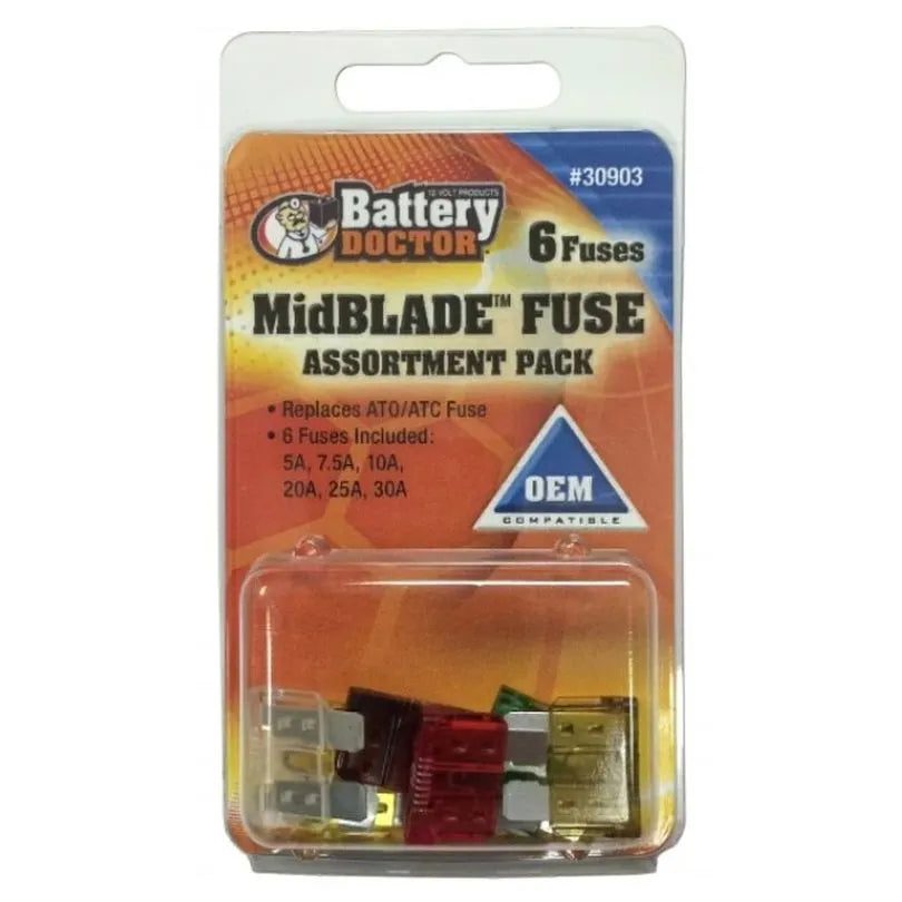 WIRTHCO ENGINEERING INC. Atm Mini 6PC Fuse Assortment-i - 30913