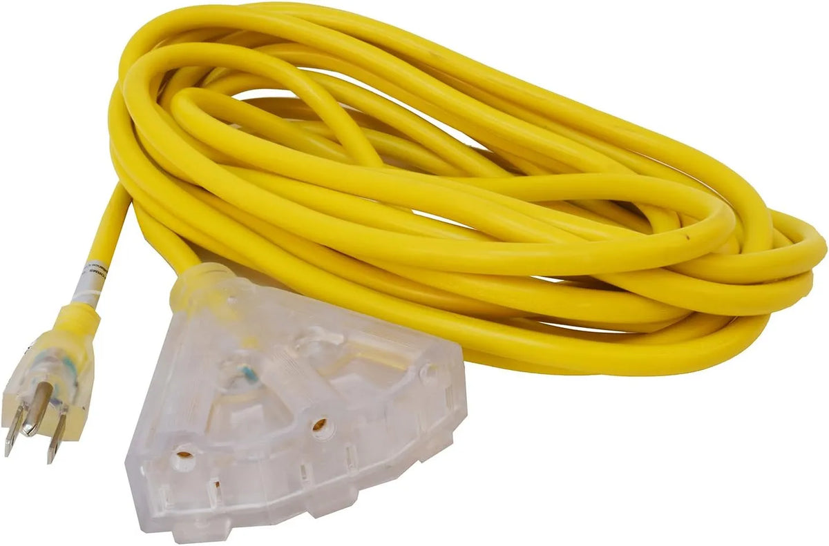 VALTERRA PRODUCTS LLC. 15A 14/3 25' Triple Outlet Ext - A10-2514TTE
