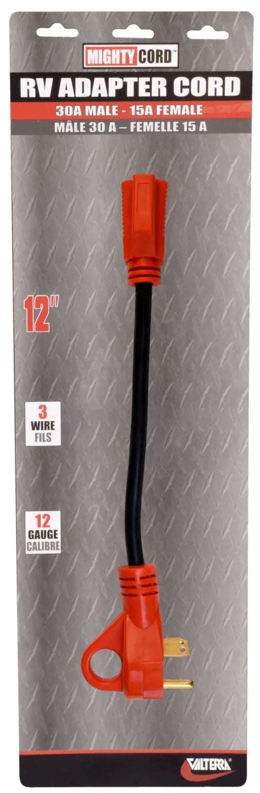 VALTERRA PRODUCTS LLC. 30AM-15AF 12in Adapter With Hdl, - A10-3015HVP