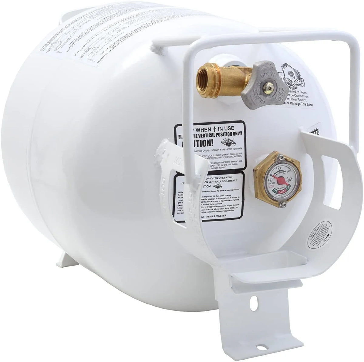 YSN IMPORTS INC. 20# Horizontal Propane Cylinde - YSN201HZL