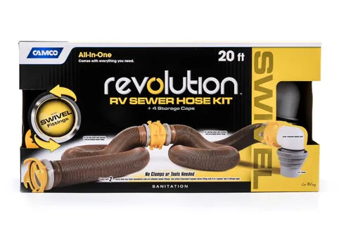 CAMCO MANUFACTURING INC 20FT HD Sewer Hose Kit - 39625