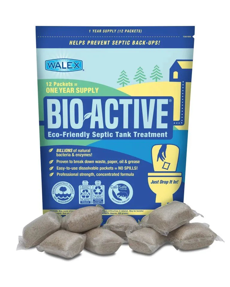 WALEX PRODUCTS CO. INC. Bio-active Septic Cleaner - BIOSP1