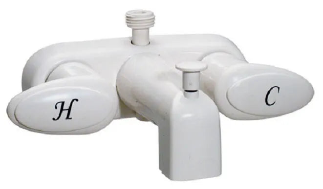 VALTERRA PRODUCTS LLC. Tub Diverter Faucet, 4" White - PF223261