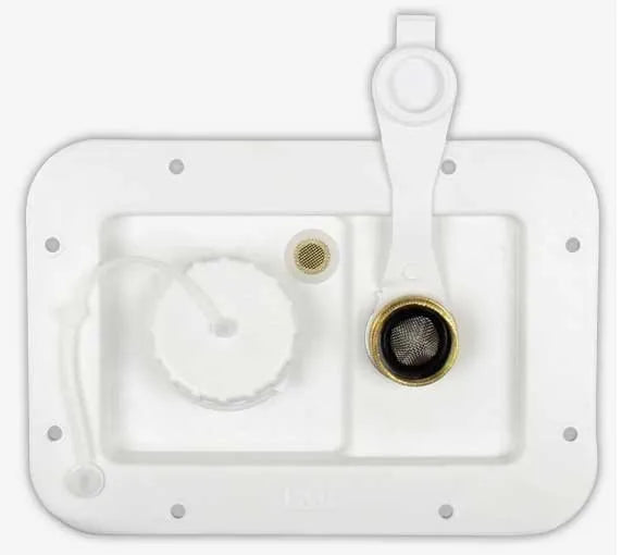 B&B MOLDERS LLC City/gravity - No Door, Brass - 94224