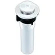 JR PRODUCTS Strainer With Pop-up Stopper, Whi - 95215