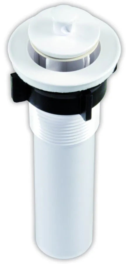JR PRODUCTS Strainer With Pop-up Stopper, Whi - 95215