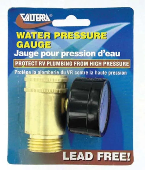 VALTERRA PRODUCTS LLC. Water Pressure Gauge - A01-0110VP