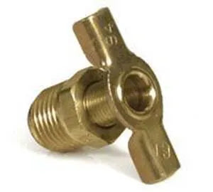 CAMCO MANUFACTURING INC Drain Valve Wh 1/2" Brass - 11703