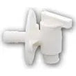PETERSEN MOLDING Drain Valve 3/8 Barb Cw - 18-959-C/W