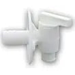PETERSEN MOLDING Drain Valve 1/2 Barb Pw - 18-958-A/W