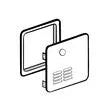 LIPPERT COMPONENTS Inc. Door Kit-small- White 2GWHD - 2022107535