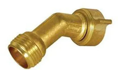 CAMCO MANUFACTURING INC Hose Elbow, 45 Deg With Gripper - 22605