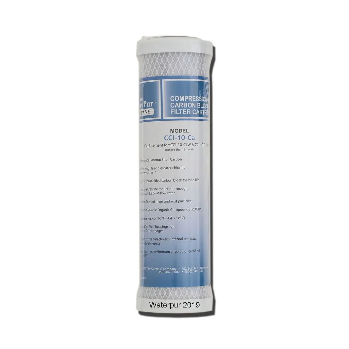 WATERPUR COMPANY Waterpur CCI-10-CA Cartridge - CCI-10-CA