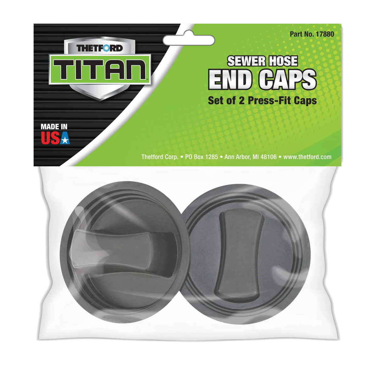DAVE CARTER & ASSOCIATES Titan Hose End Caps - 17880