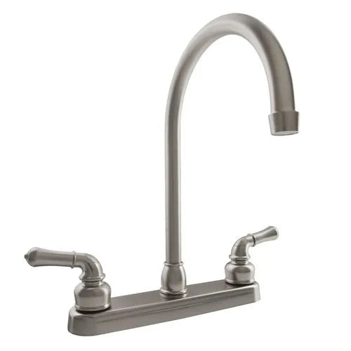 DURA FAUCET J-spout RV Kitchen Faucet Nick - DF-PK330HC-SN