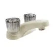 DURA FAUCET RV Lavatory Faucet With Smoked Air Conditioner - DF-PL700S-BQ