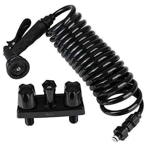 DURA FAUCET RV Exterior Spray Faucet With Co - DF-SA186-BK