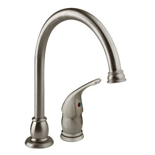 DURA FAUCET Pedestal Goose Neck RV Kitchen - DF-NMK301-SN