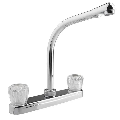 DURA FAUCET Hi-rise RV Kitchen Faucet - Ch - DF-PK210A-CP