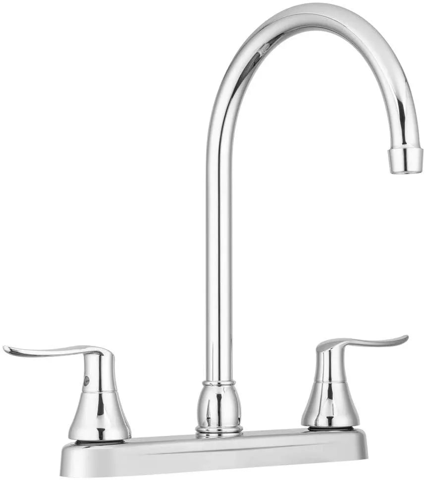 DURA FAUCET Elegant J-spout RV Kitchen Fau - DF-PK330HLH-SN