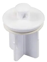 JR PRODUCTS Pop-up Stopper, White - 95205