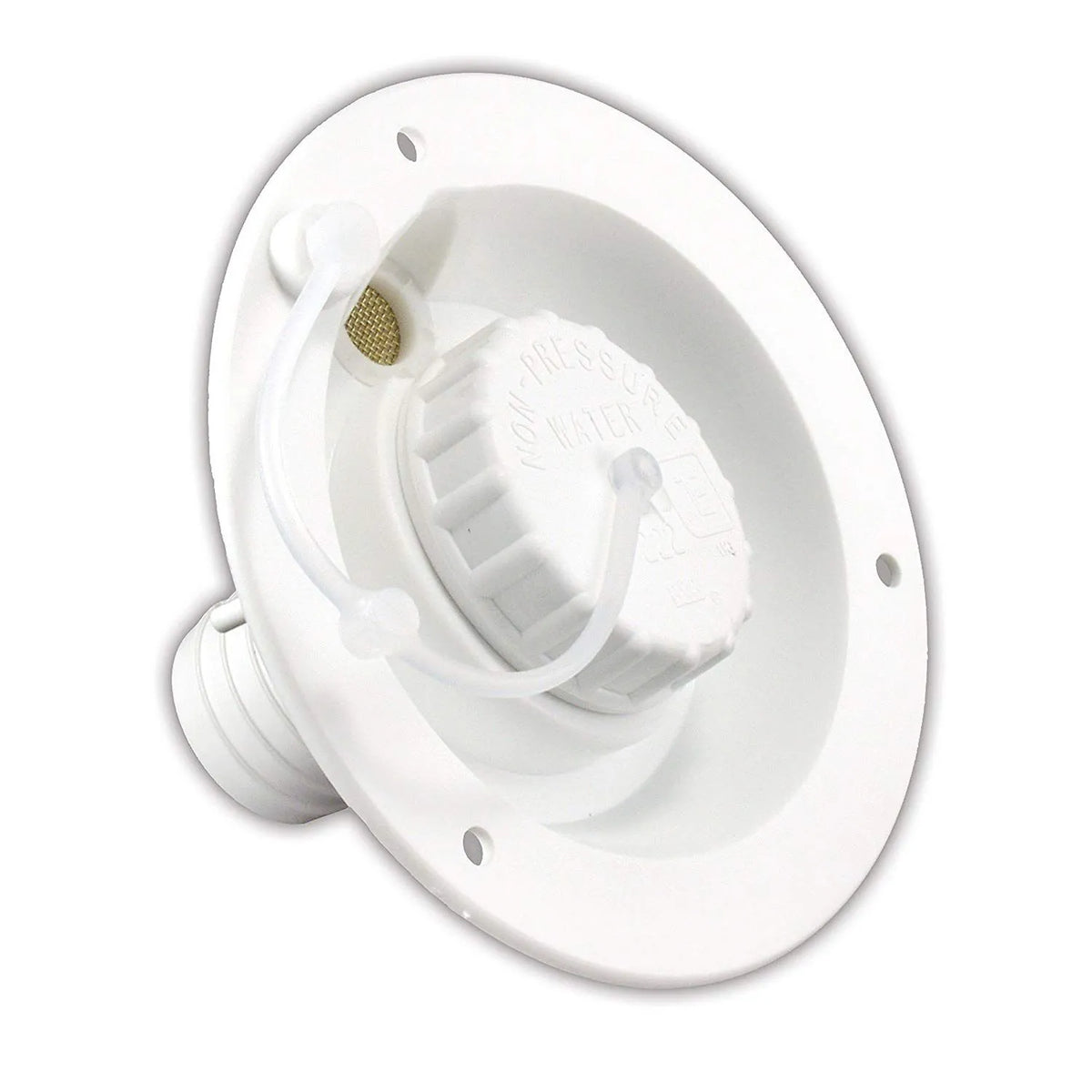 B&B MOLDERS LLC Gravity Water Dish, Polar Whit - 94247