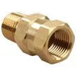 JR PRODUCTS Brass Check Valve, 1/2" Pt - 62195