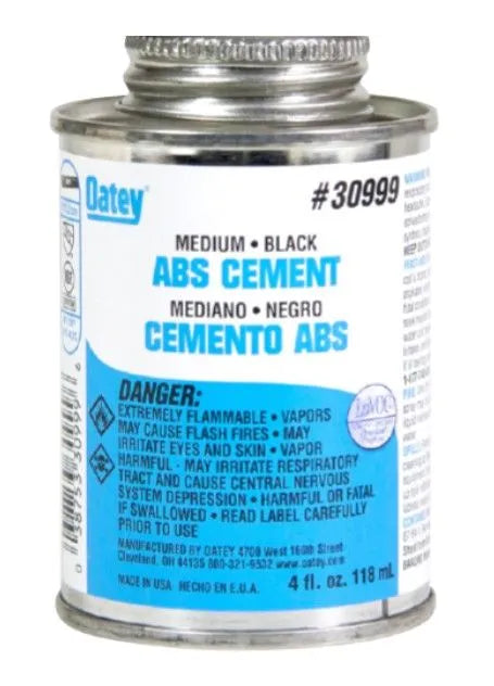 LASALLE BRISTOL 1/4PT ABS Black Cement - 7530999
