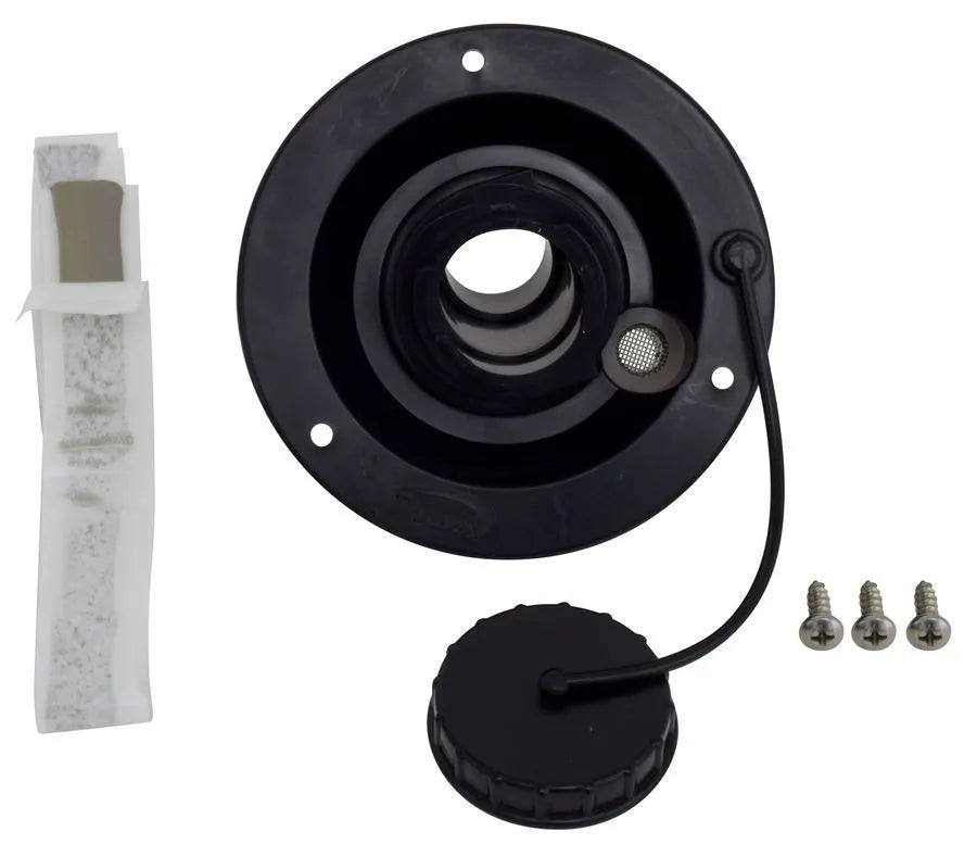 VALTERRA PRODUCTS LLC. Gravity Water Inlet Black Ca - A01-2003BKVP