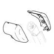 CAREFREE OF COLORADO Cover Kit,motor,white - R001831-005