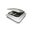 HENG'S INDUSTRIES USA LLC White Metal Vent With White Lid - V771201-C1G1