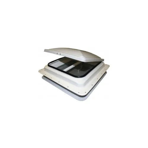 HENG'S INDUSTRIES USA LLC White Metal Vent With White Lid - V771201-C1G1