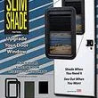 AP PRODUCTS Thin Shade Complete Unit-black - 015-201512