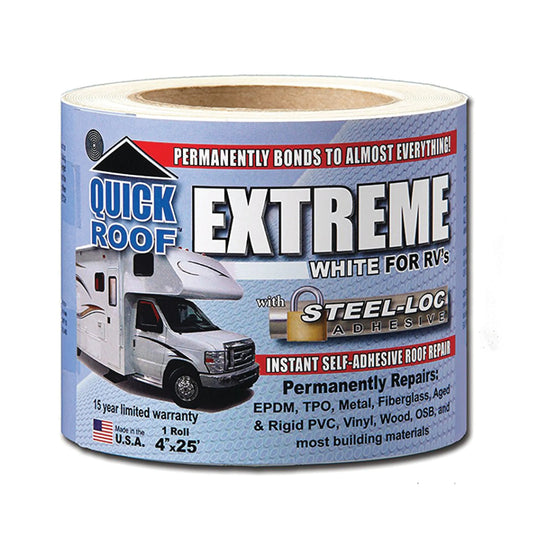 COFAIR PRODUCTS Quick Roof Extreme 4"x25' Wh - UBE425