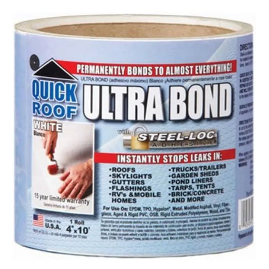 COFAIR PRODUCTS Quick Roof Extreme 4"x10' Whte - UBE410