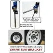 ERICKSON MANUFACTURING Spare Tire Bracket - 77316