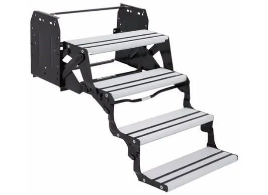 LIPPERT COMPONENTS Inc. Step Quad Aluminum Tread - Hyb - 432698