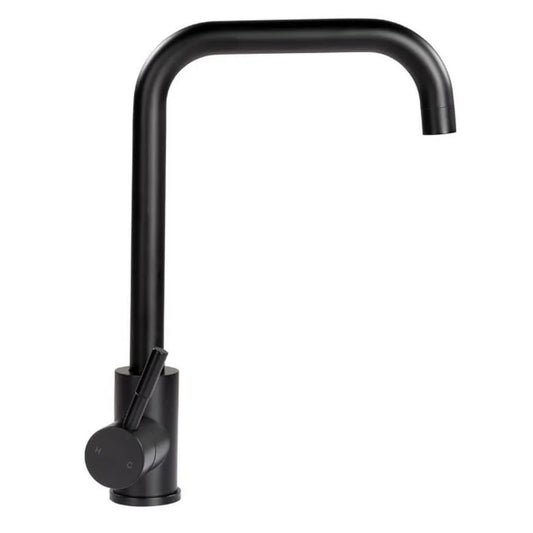 LIPPERT COMPONENTS Inc. Square Gooseneck Faucet - Blac - 2021090597