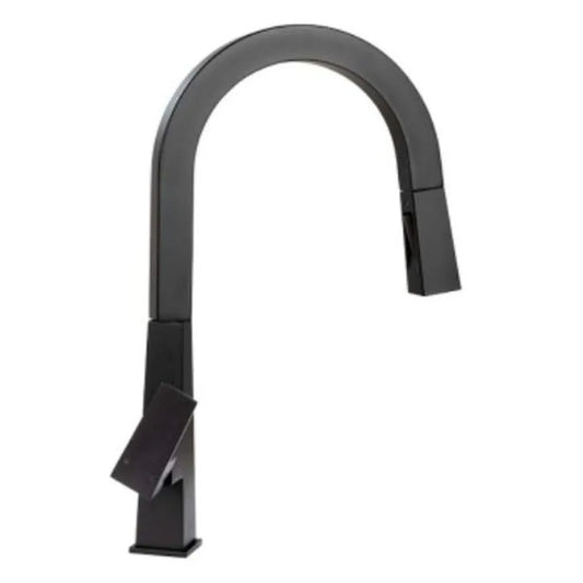 LIPPERT COMPONENTS Inc. Pull-down Faucet - Black Matte - 2021090602