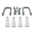 B & W CUSTOM TRUCK BEDS Safety Chain Kit - 1900-2-1600