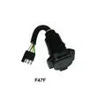 C.R. BROPHY Adptr Ce 4way To Te 7 Way Flat - F47F