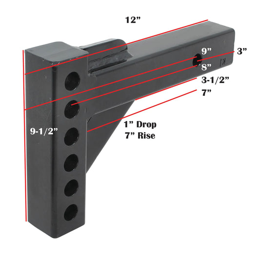 PROGRESS MFG INC. e2 Hitch Shank (standard) 1In - 92-02-4100