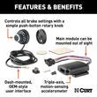 CURT MANUFACTURING LLC Spectrum - In Dash Brake Contr - 51170