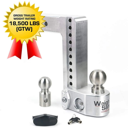 WEIGH SAFE Weigh Safe 10" Drop Hitch 2.5" - WS10-2.5