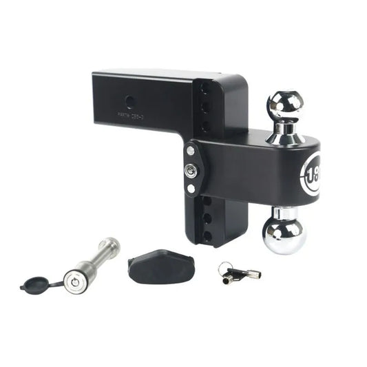 WEIGH SAFE Cerakote 180 Hitch 6 Drp Hitc - CTB6-3-CER-BLA