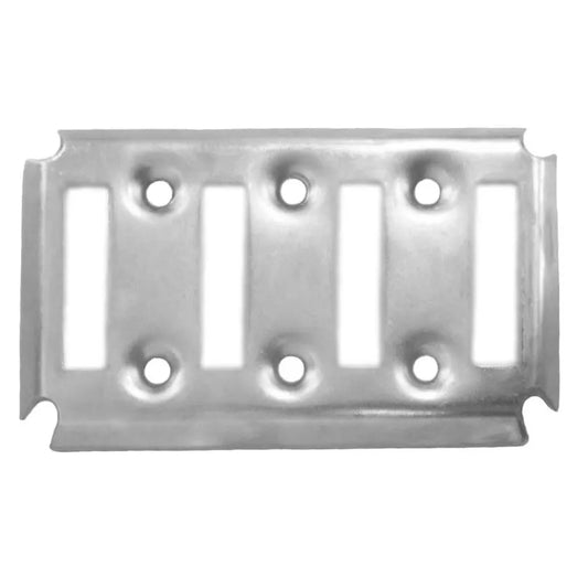 C.R. BROPHY 4 Slot E-track Zinc Plated - ET4S