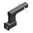 Blue Ox 2” Shank, 2” Recvr 4"drop/rise - BX88379