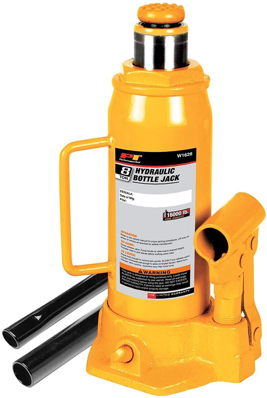 WILMAR CORP. Hydraulic Jack, 8 Ton - W1628